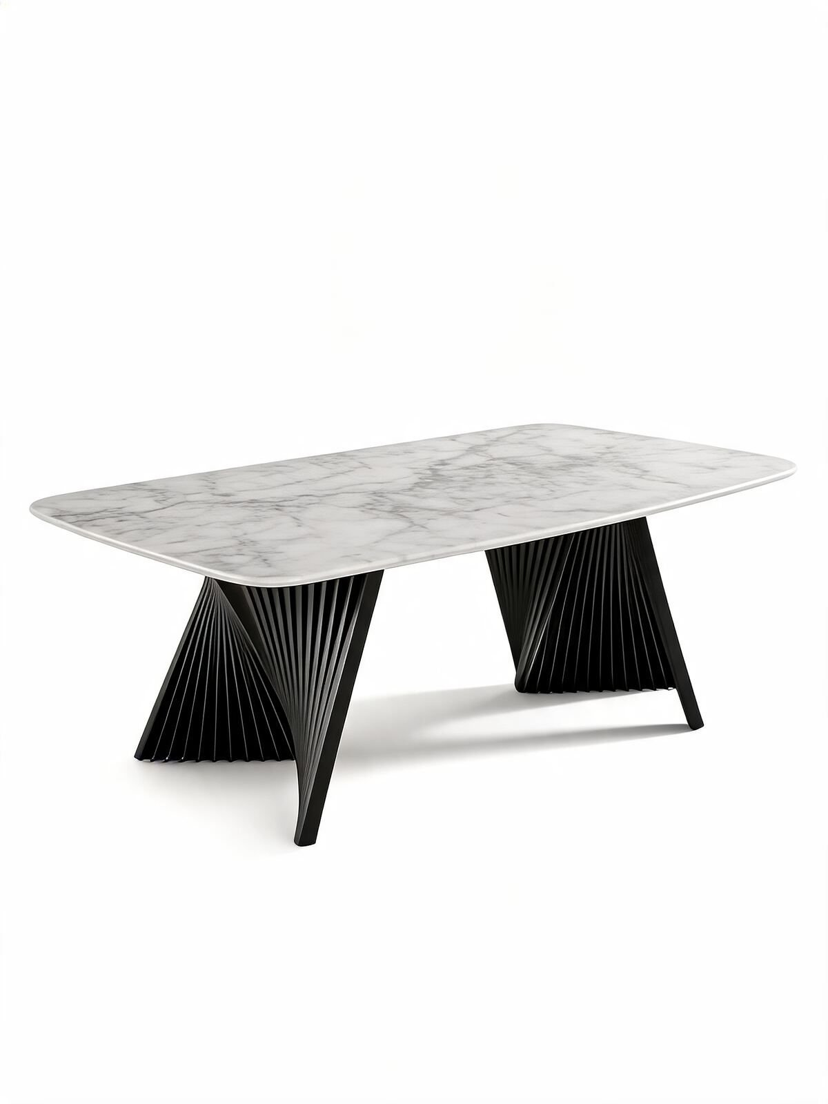 Table de Salon — Plateau en Marbre