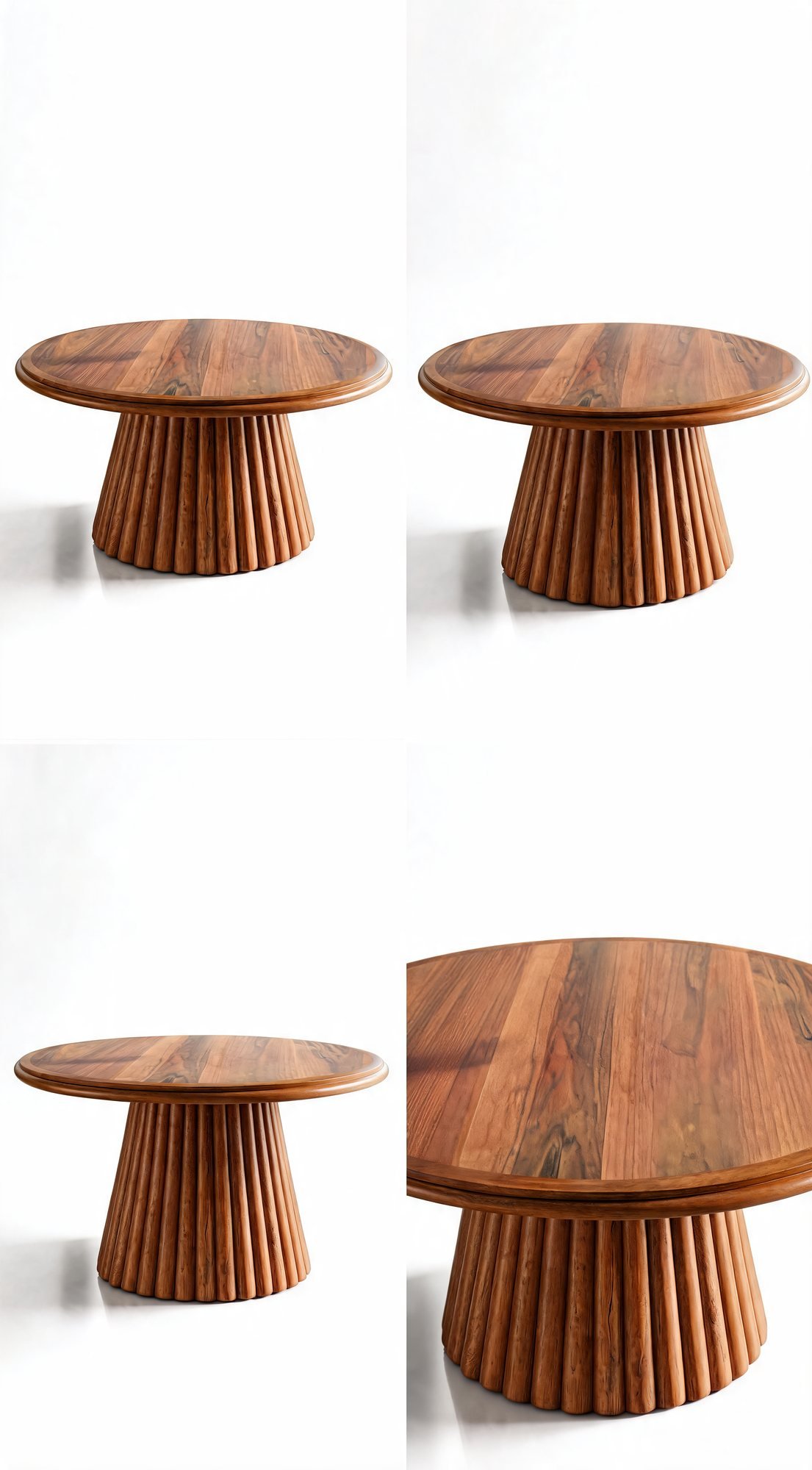Table de Salon en Bois — Majesty Home Casablanca